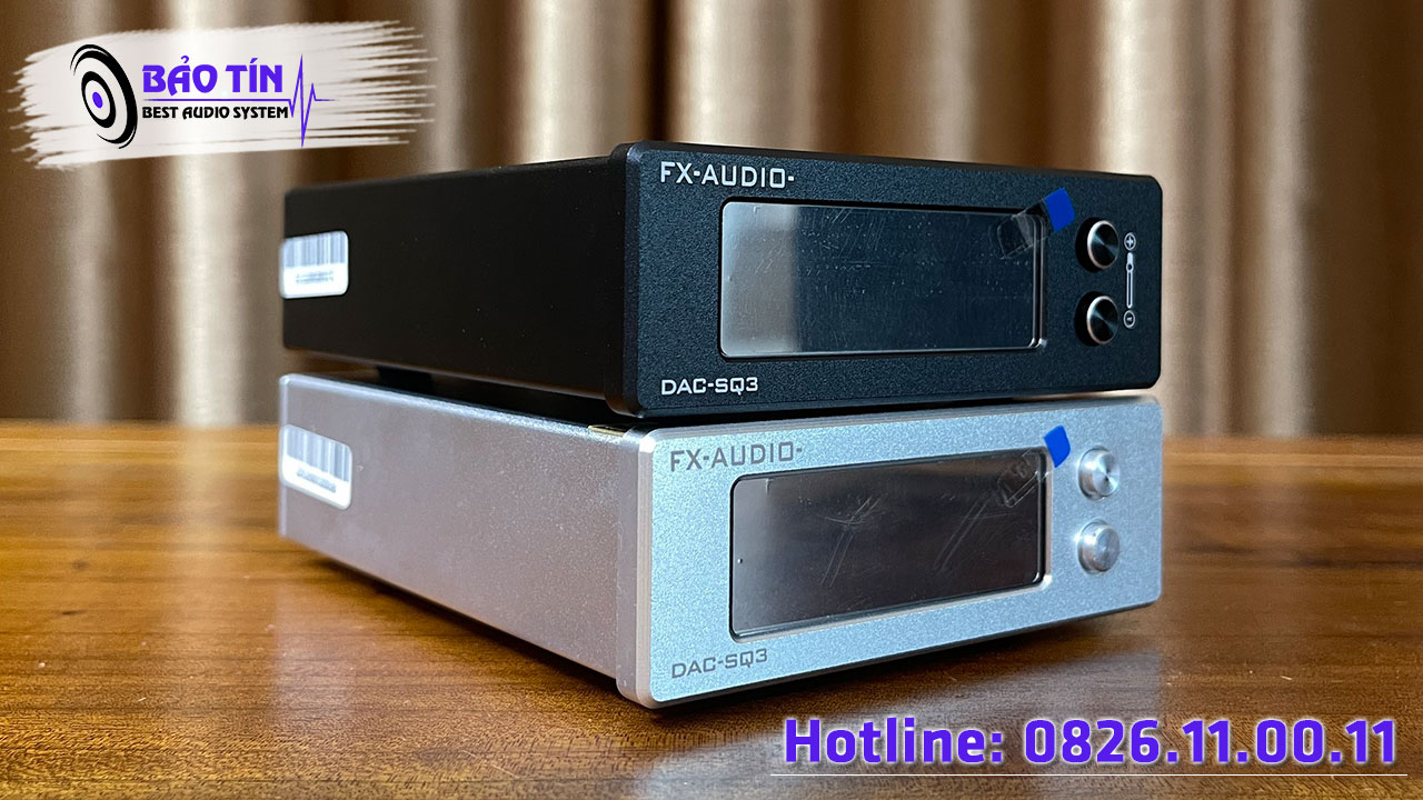 Tại Sao DAC FX Audio SQ3 Là Sự Lựa Chọn Hoàn Hảo Cho Máy Tính Của Bạn?